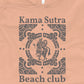 Kama Sutra Beach Club Graphic Crop Hoodie
