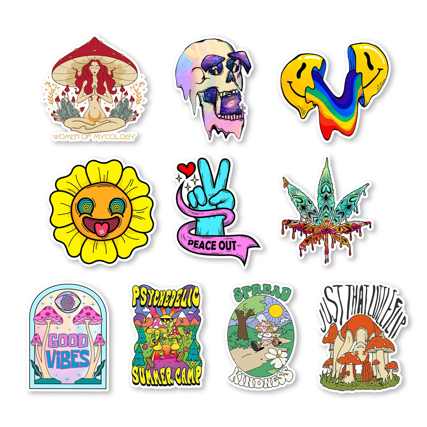 Shroom Beach Sticker Pack - Season 5