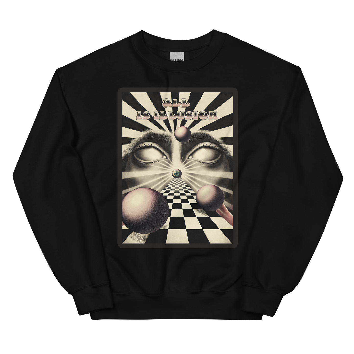 All Is Illusion Graphic Unisex Sweatshirt