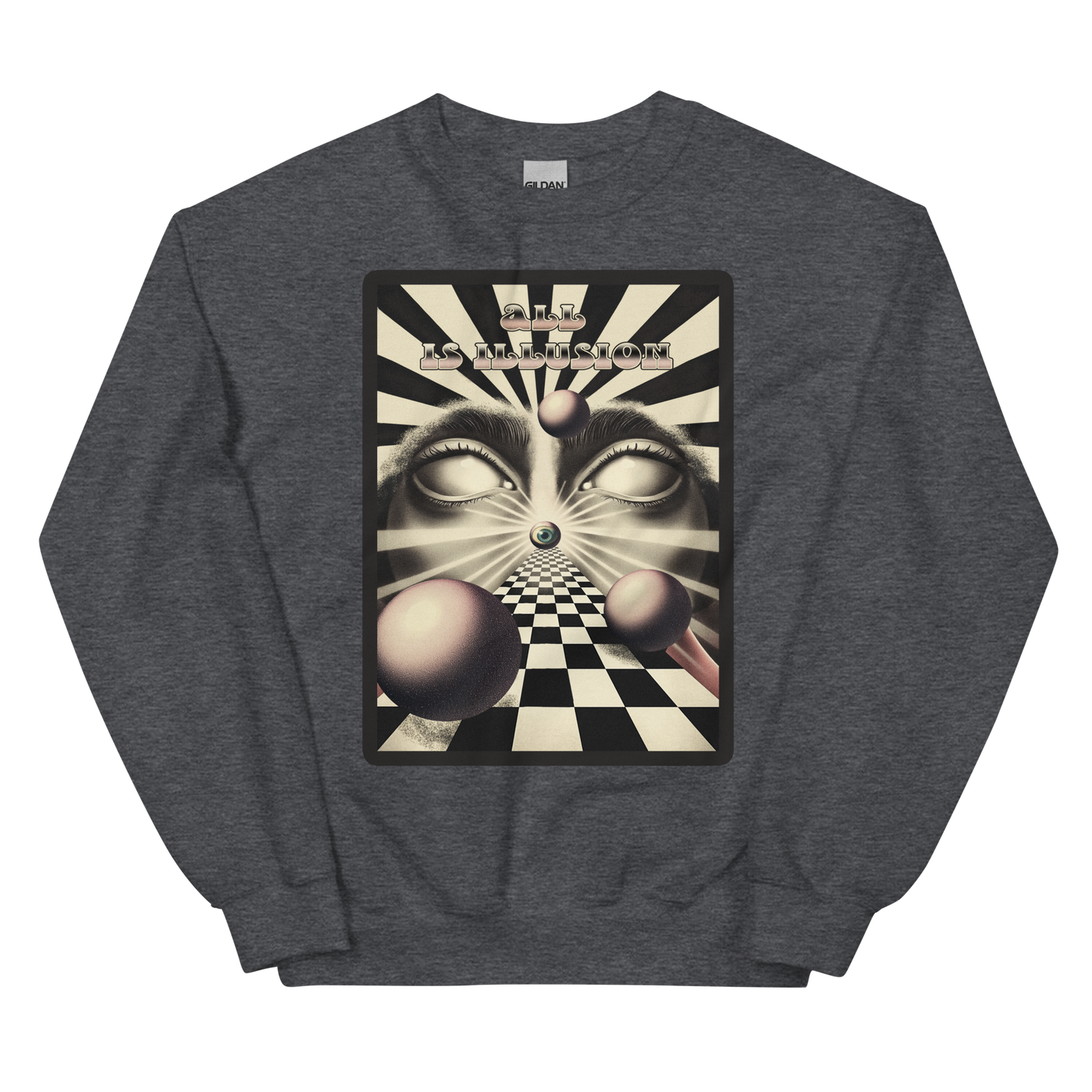 All Is Illusion Graphic Unisex Sweatshirt