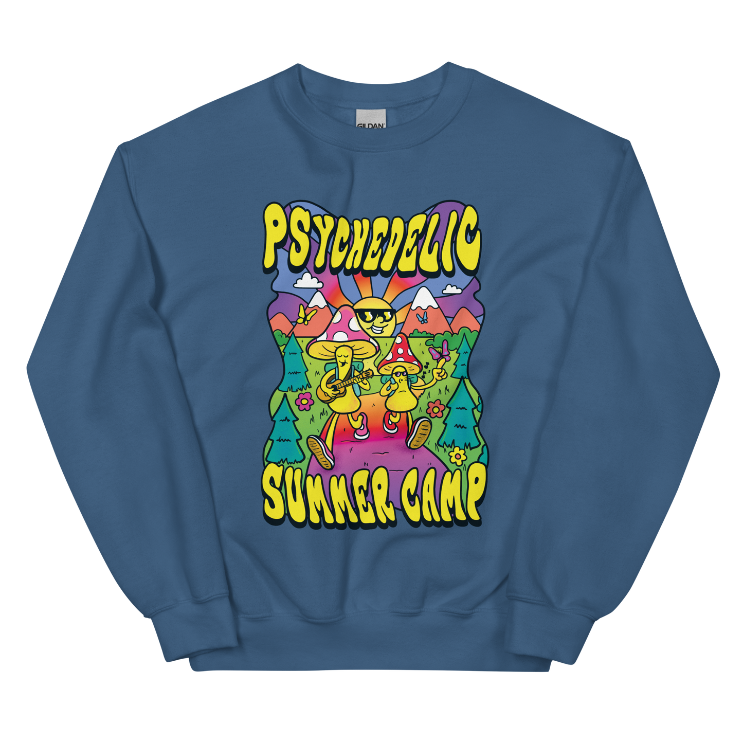 Psi~ Summer Camp Graphic Unisex Sweatshirt