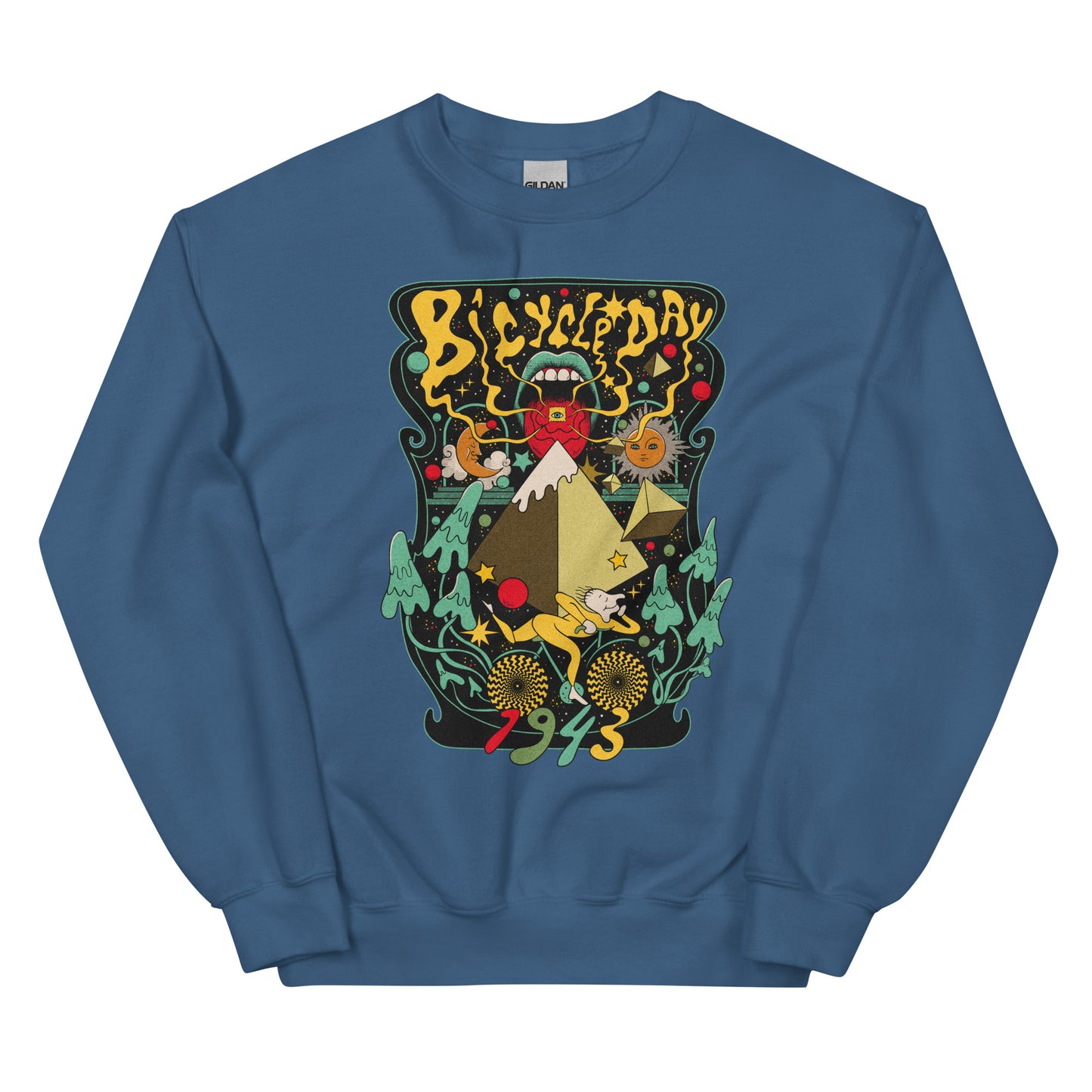 Bicycle Day Unisex Sweatshirt