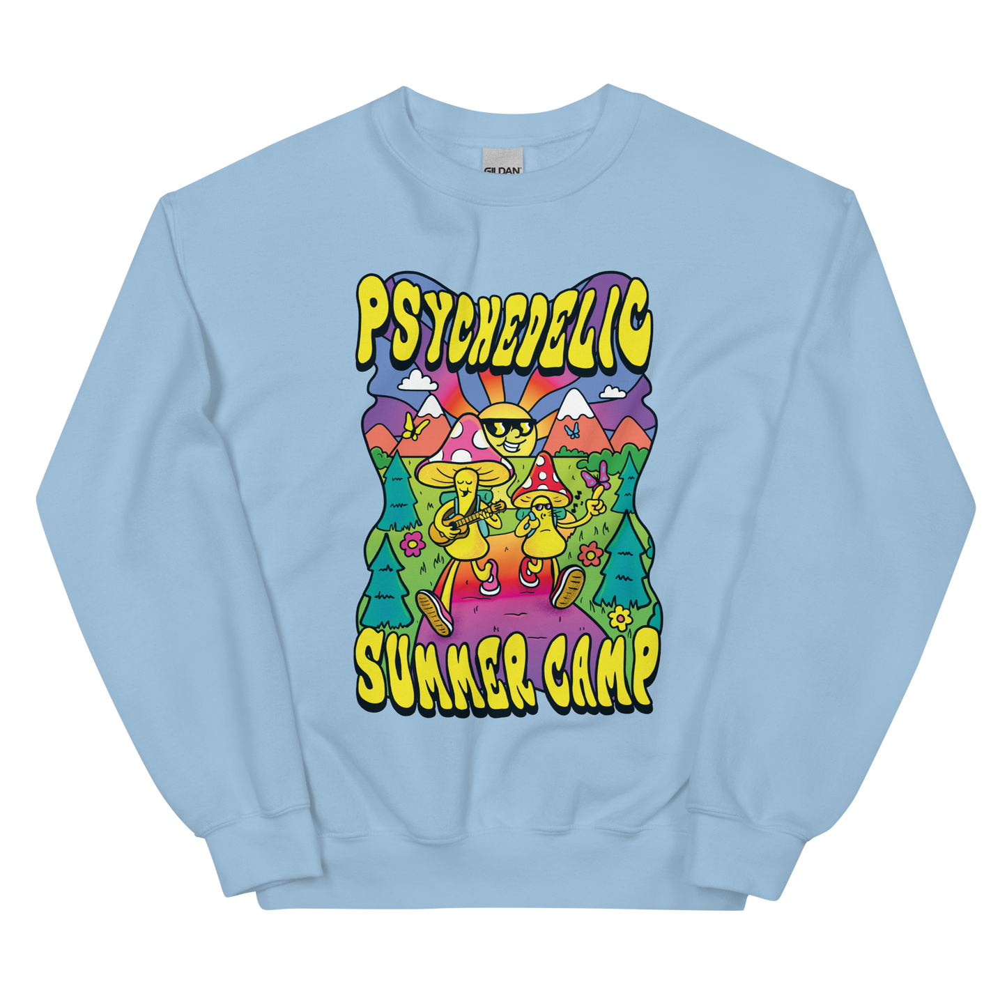 Psi~ Summer Camp Graphic Unisex Sweatshirt