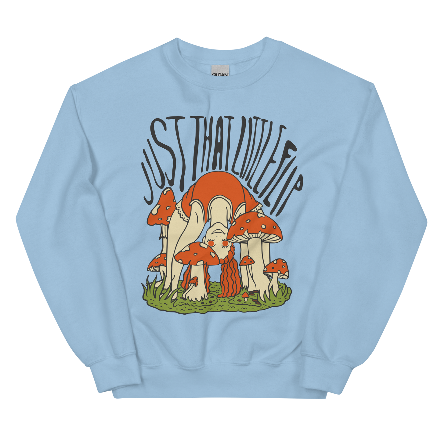 Just That Little Flip Graphic Unisex Sweatshirt