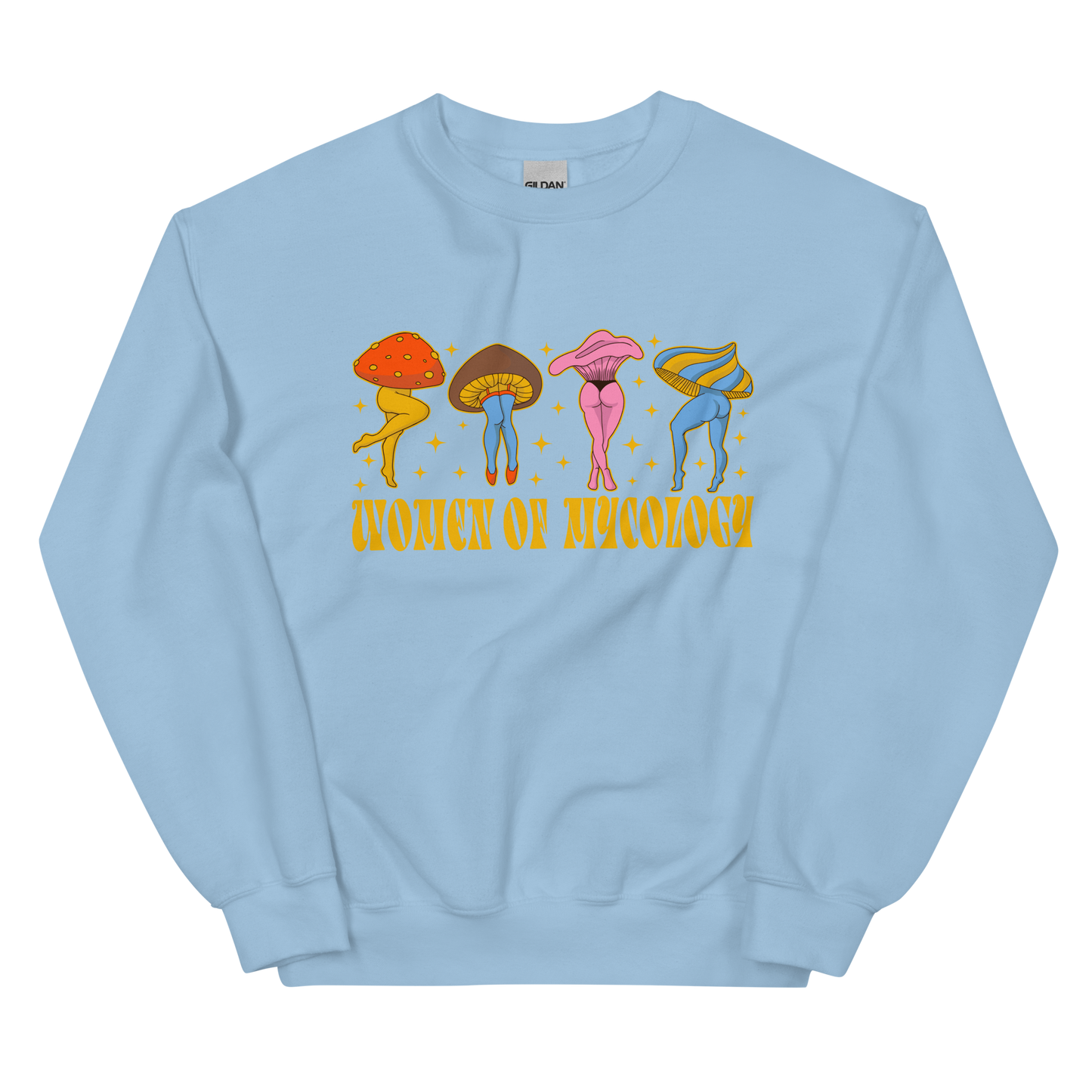 Retro Legs Woman of Mycology Graphic Unisex Sweatshirt