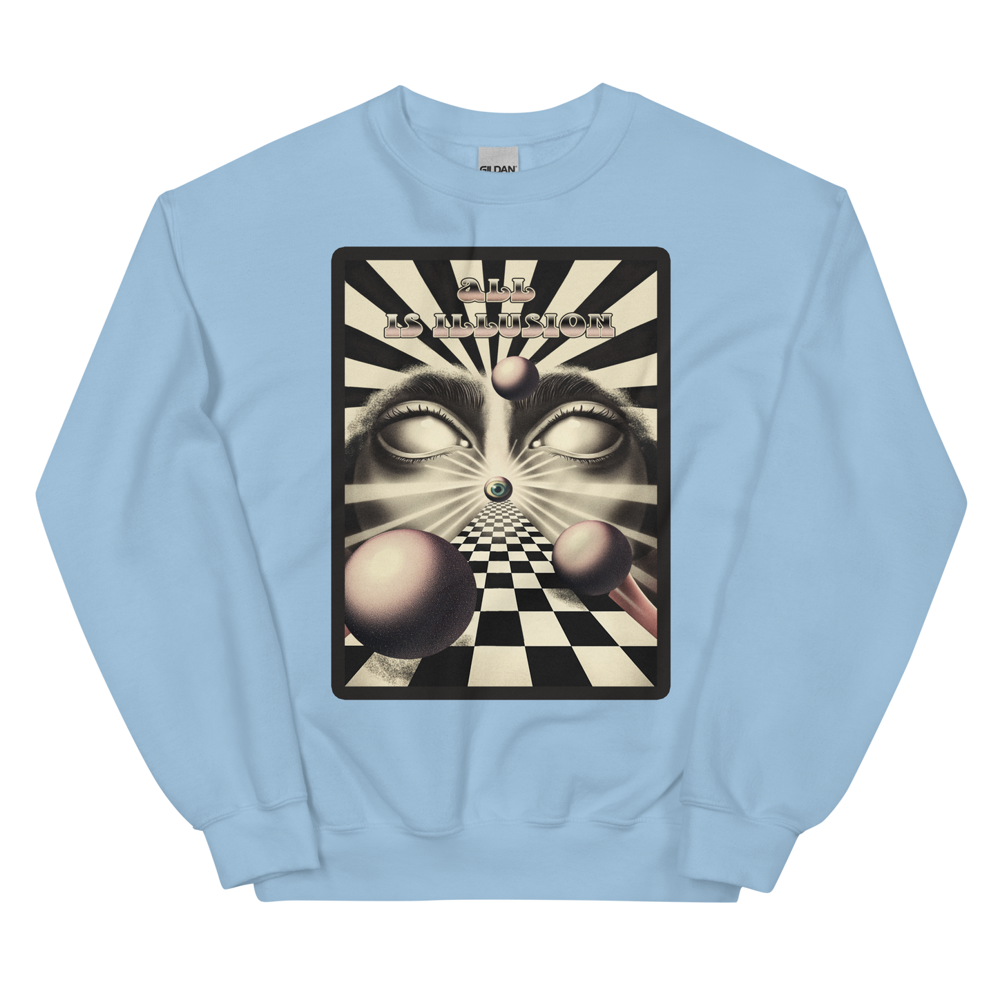 All Is Illusion Graphic Unisex Sweatshirt