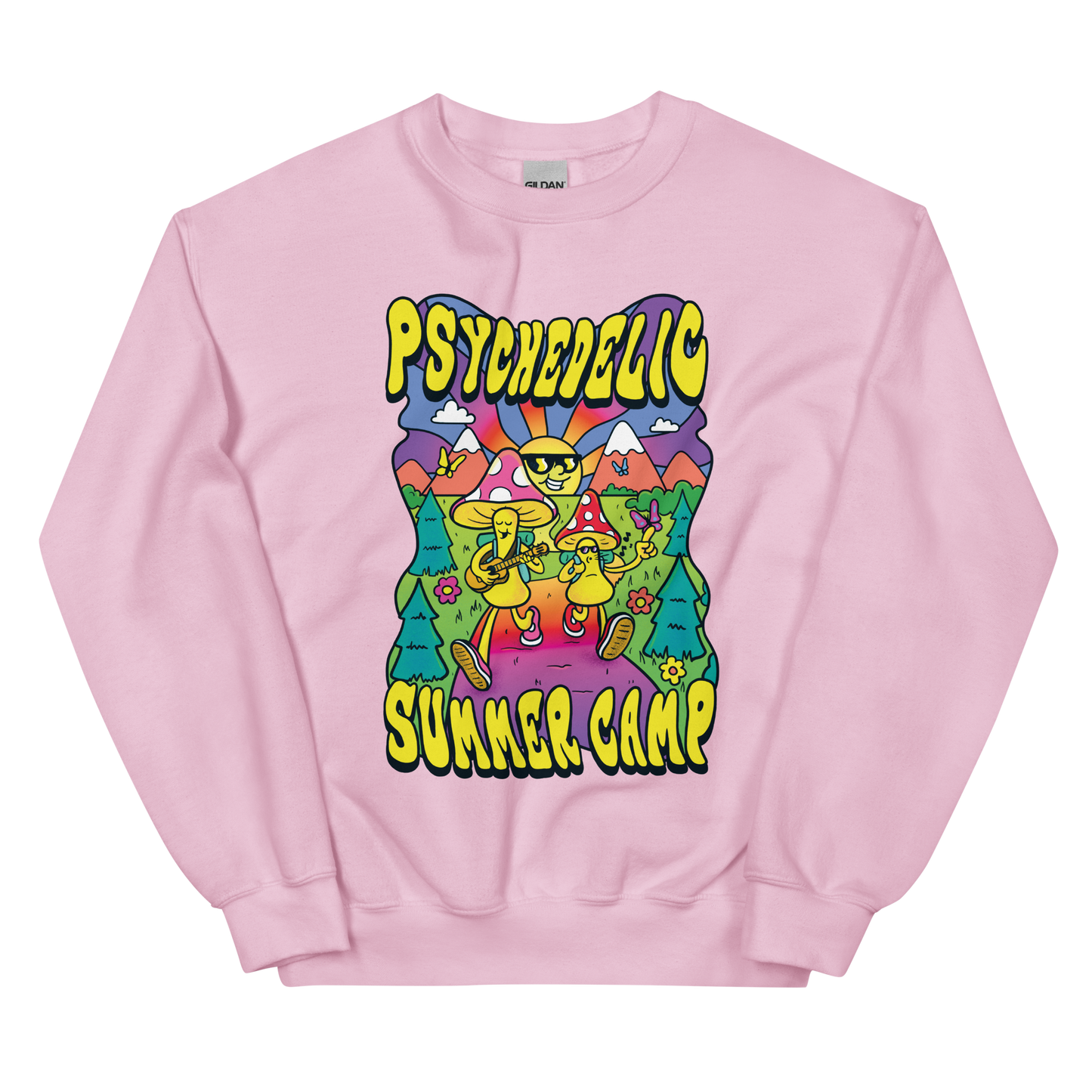 Psi~ Summer Camp Graphic Unisex Sweatshirt