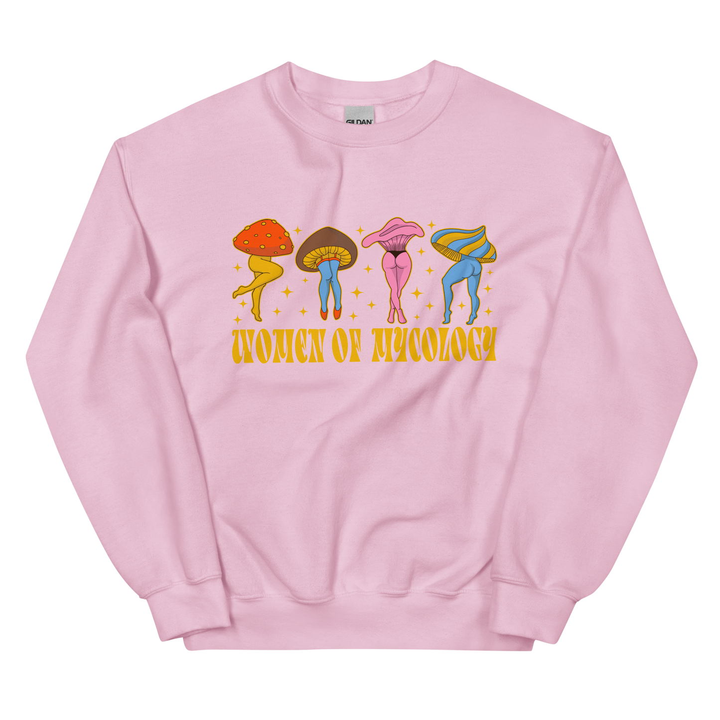 Retro Legs Woman of Mycology Graphic Unisex Sweatshirt