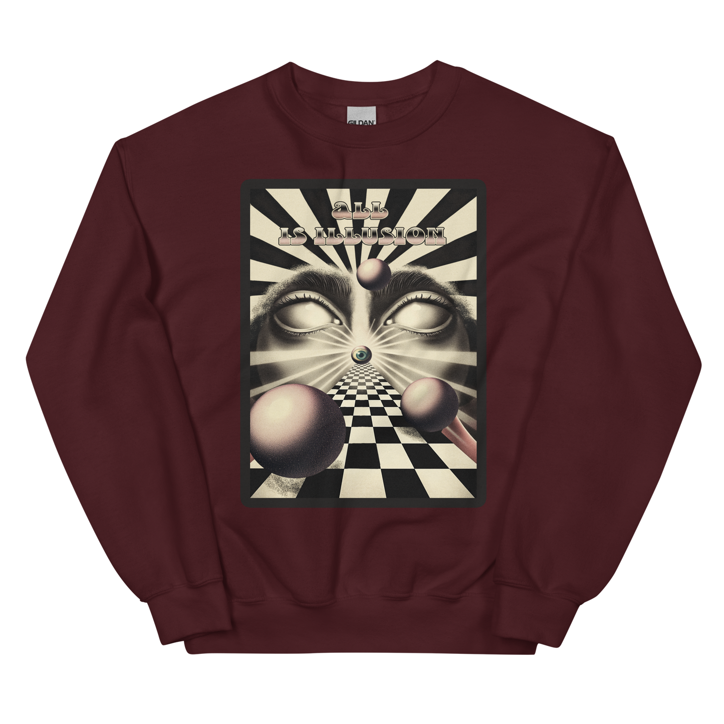 All Is Illusion Graphic Unisex Sweatshirt