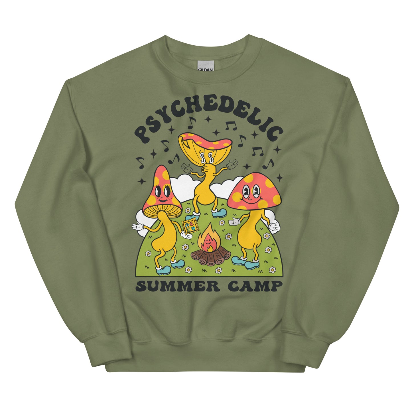 Psi~ Camp Graphic Unisex Sweatshirt