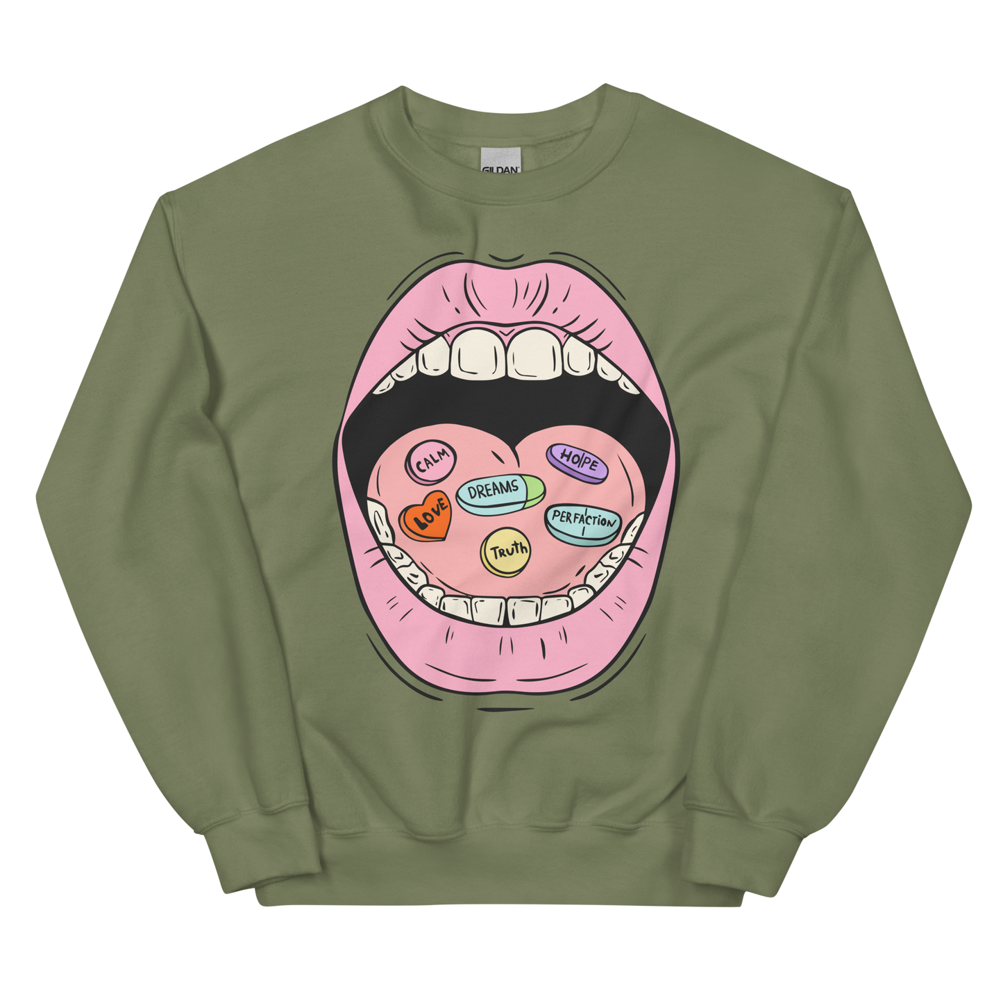 Daily Pills Graphic Unisex Sweatshirt