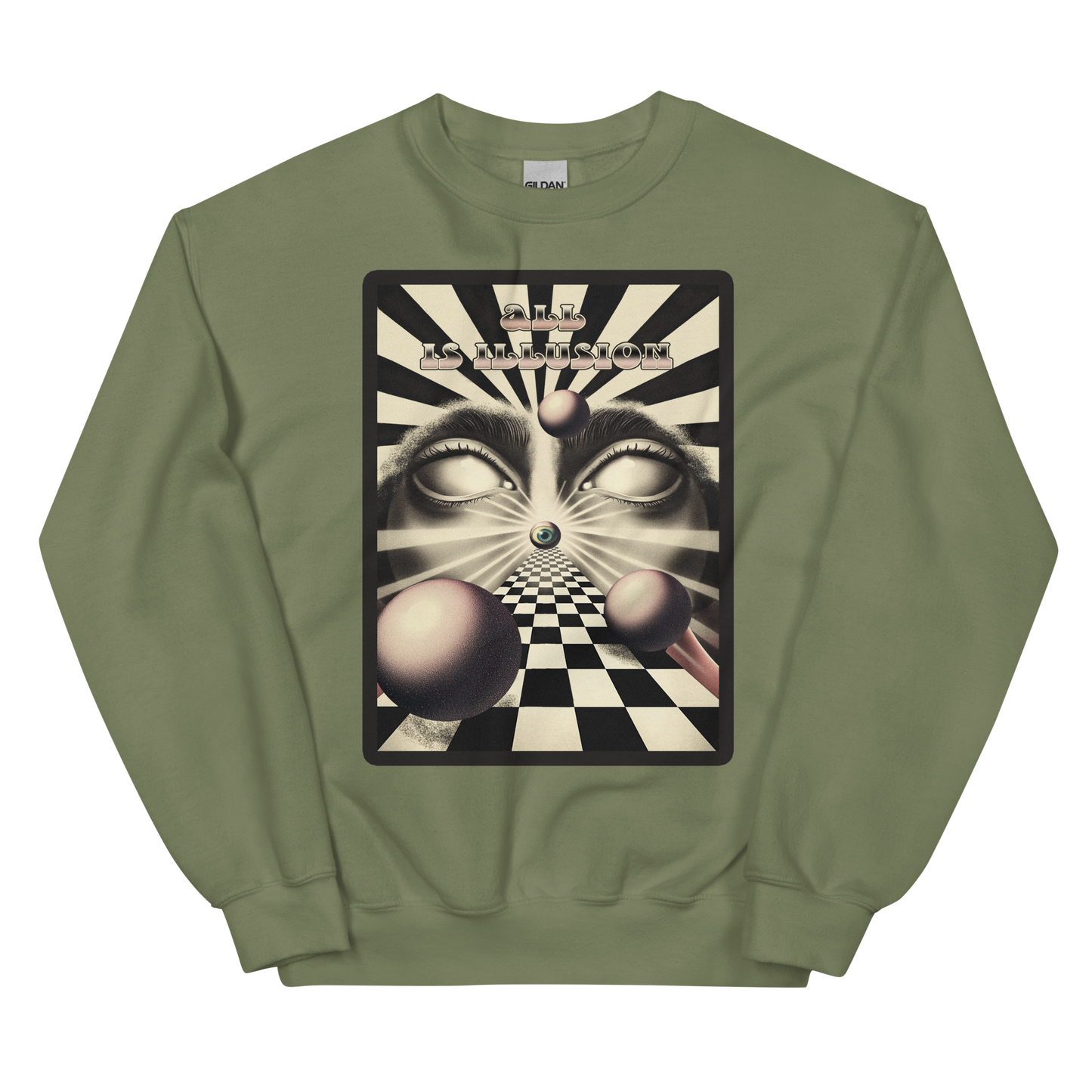 All Is Illusion Graphic Unisex Sweatshirt