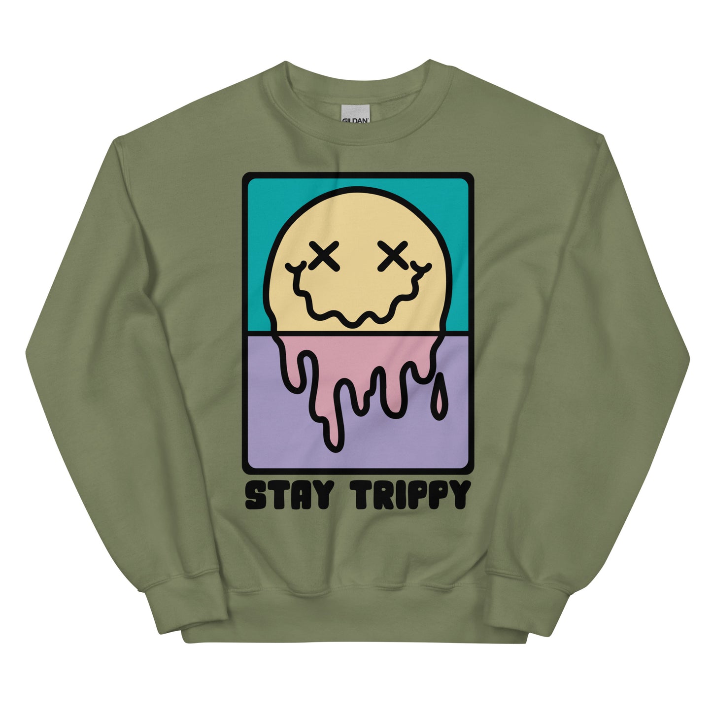 Stay Trippy Graphic Unisex Sweatshirt