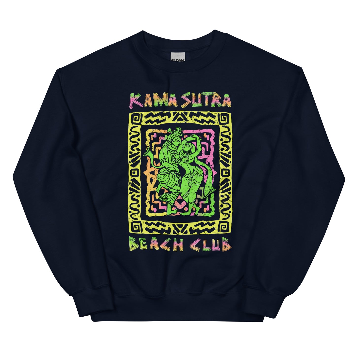 Vintage Kama Sutra Beach Club Unisex Sweatshirt