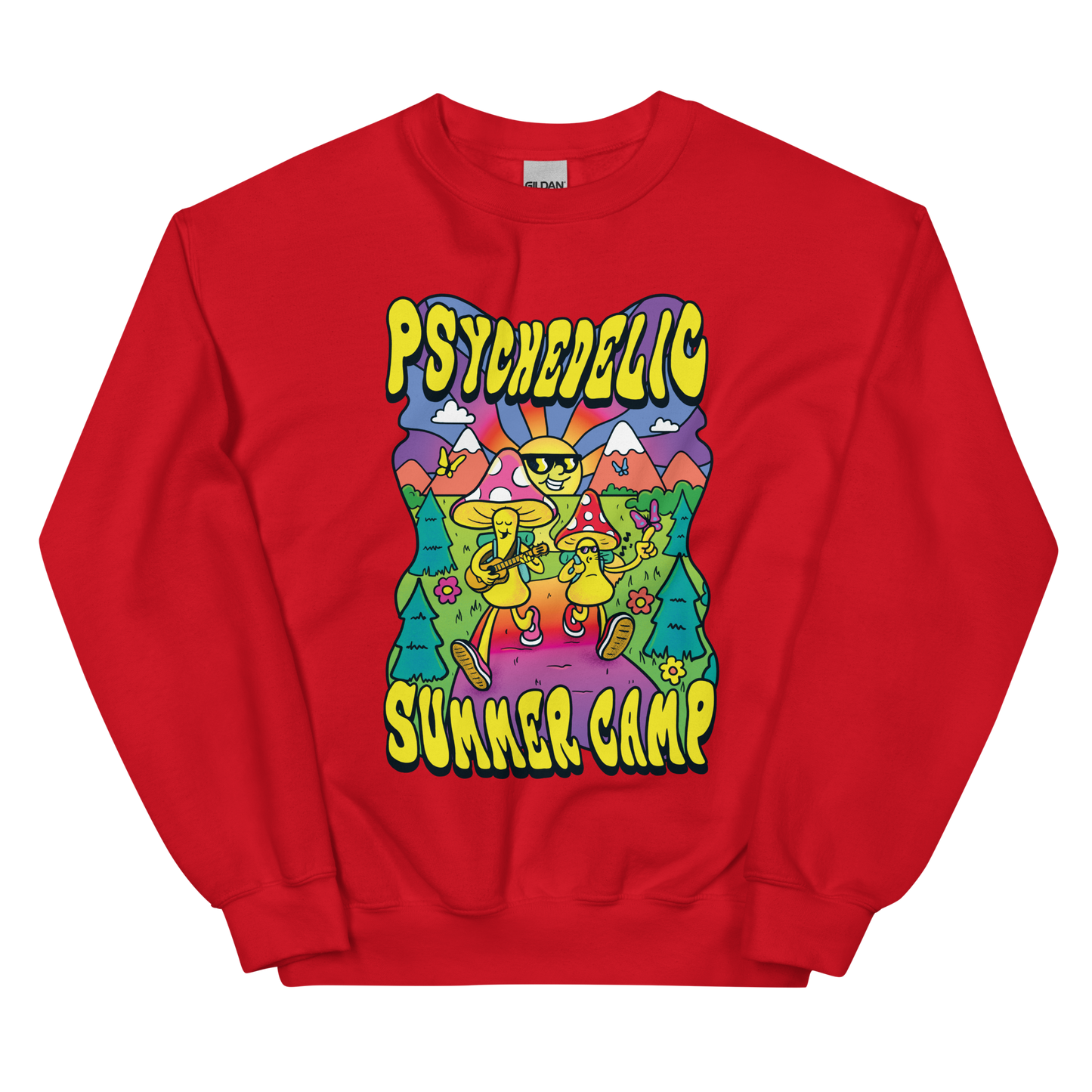 Psi~ Summer Camp Graphic Unisex Sweatshirt