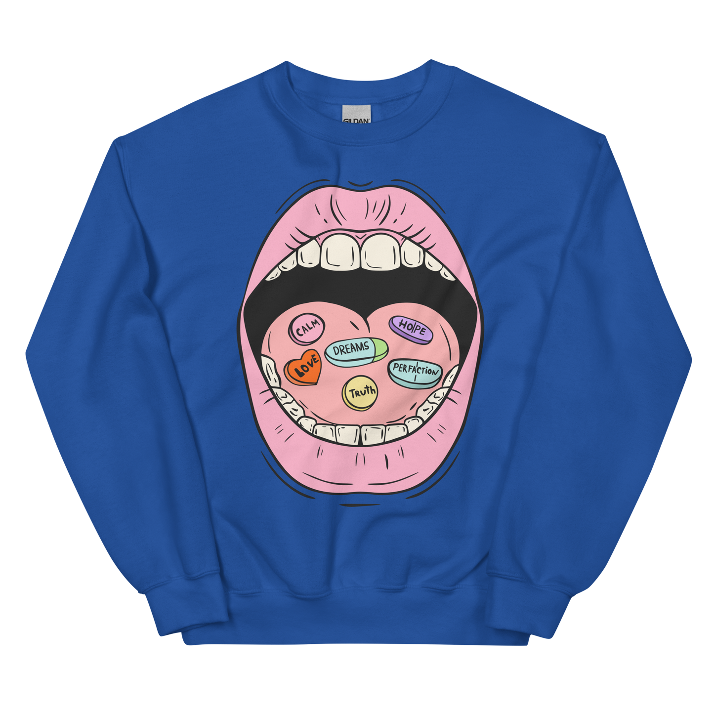 Daily Pills Graphic Unisex Sweatshirt