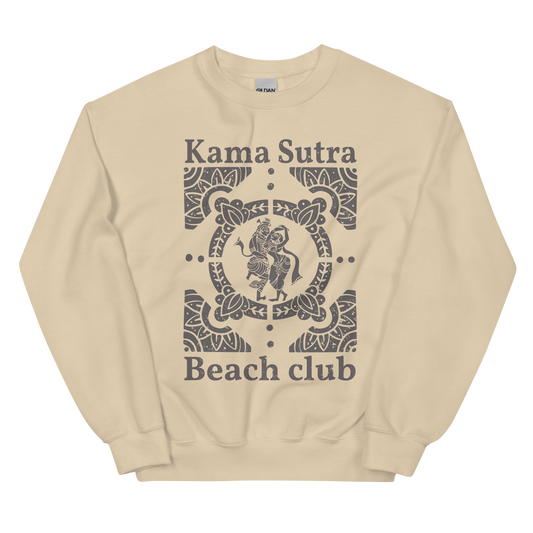 Kama Sutra Beach Club Graphic Unisex Sweatshirt