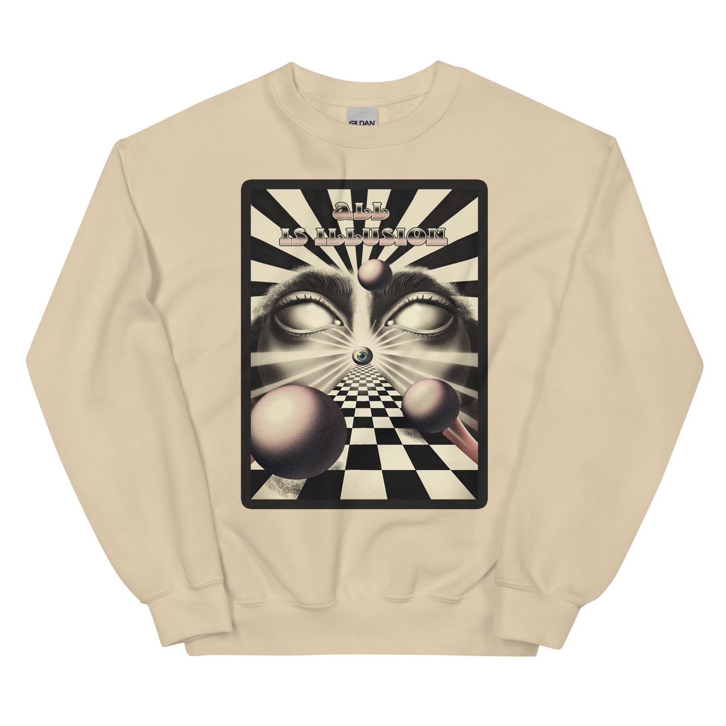 All Is Illusion Graphic Unisex Sweatshirt