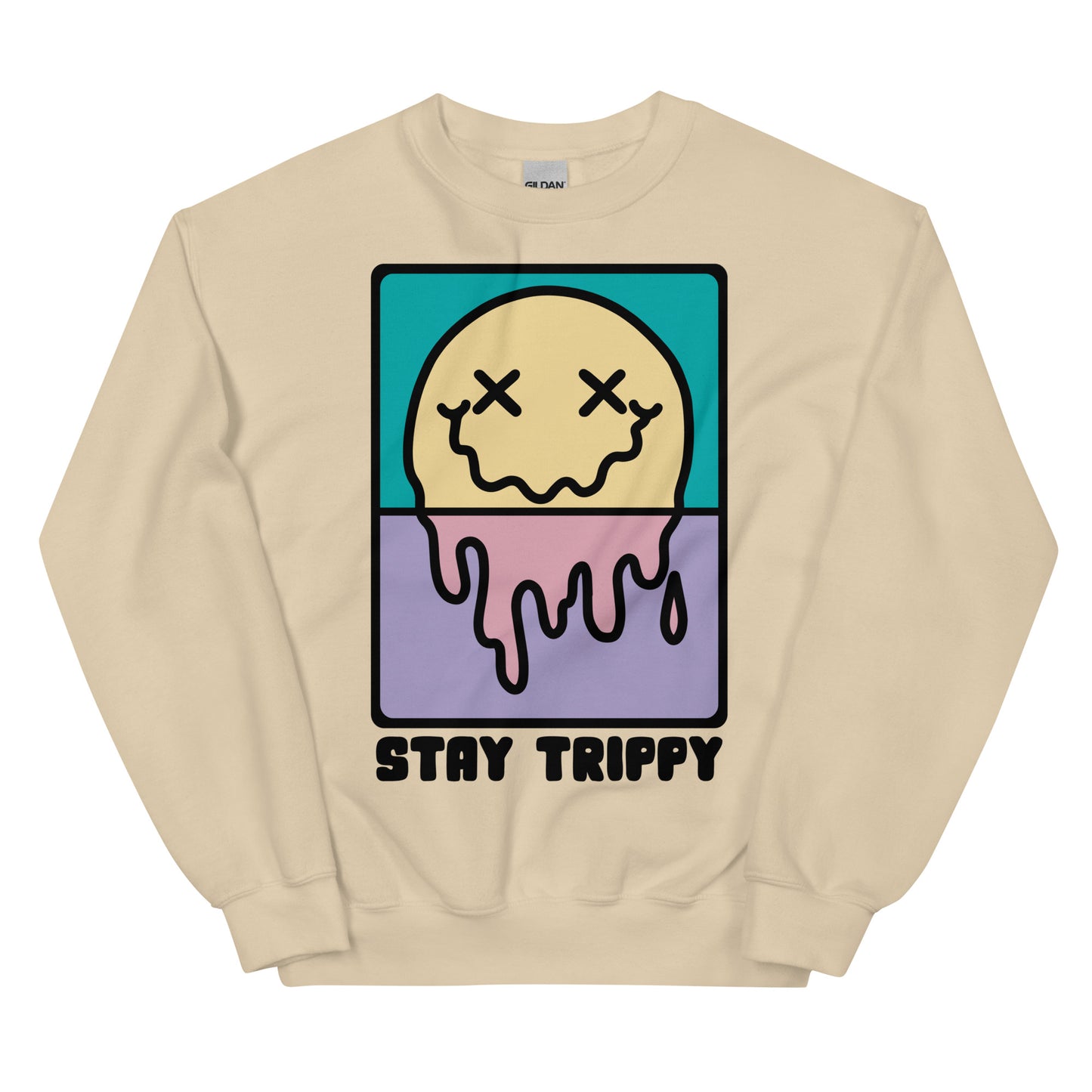 Stay Trippy Graphic Unisex Sweatshirt