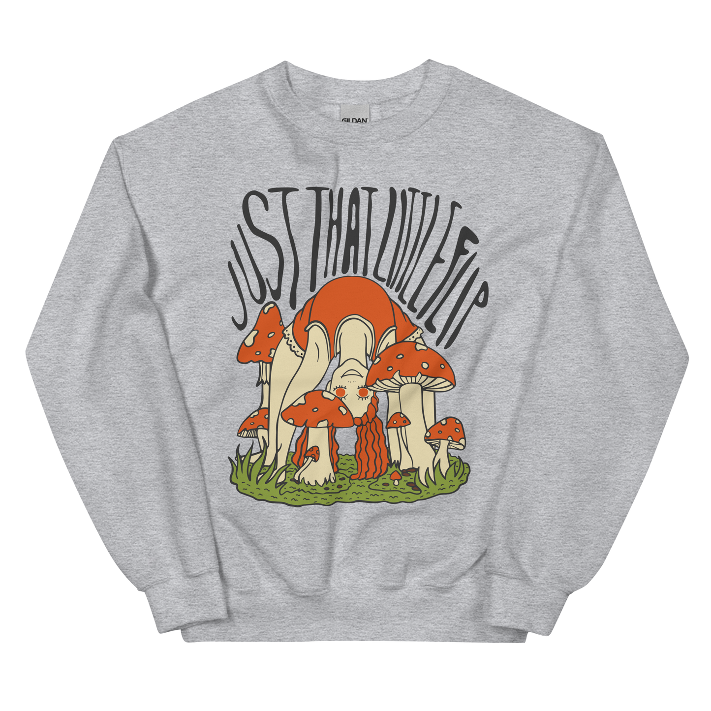 Just That Little Flip Graphic Unisex Sweatshirt