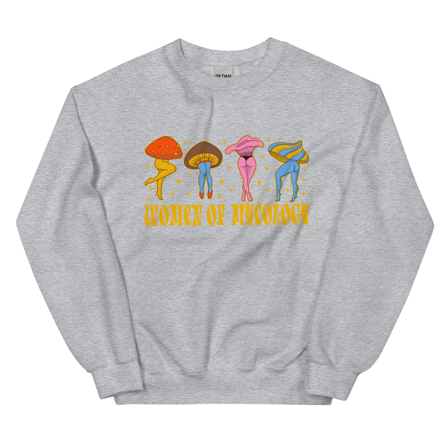 Retro Legs Woman of Mycology Graphic Unisex Sweatshirt