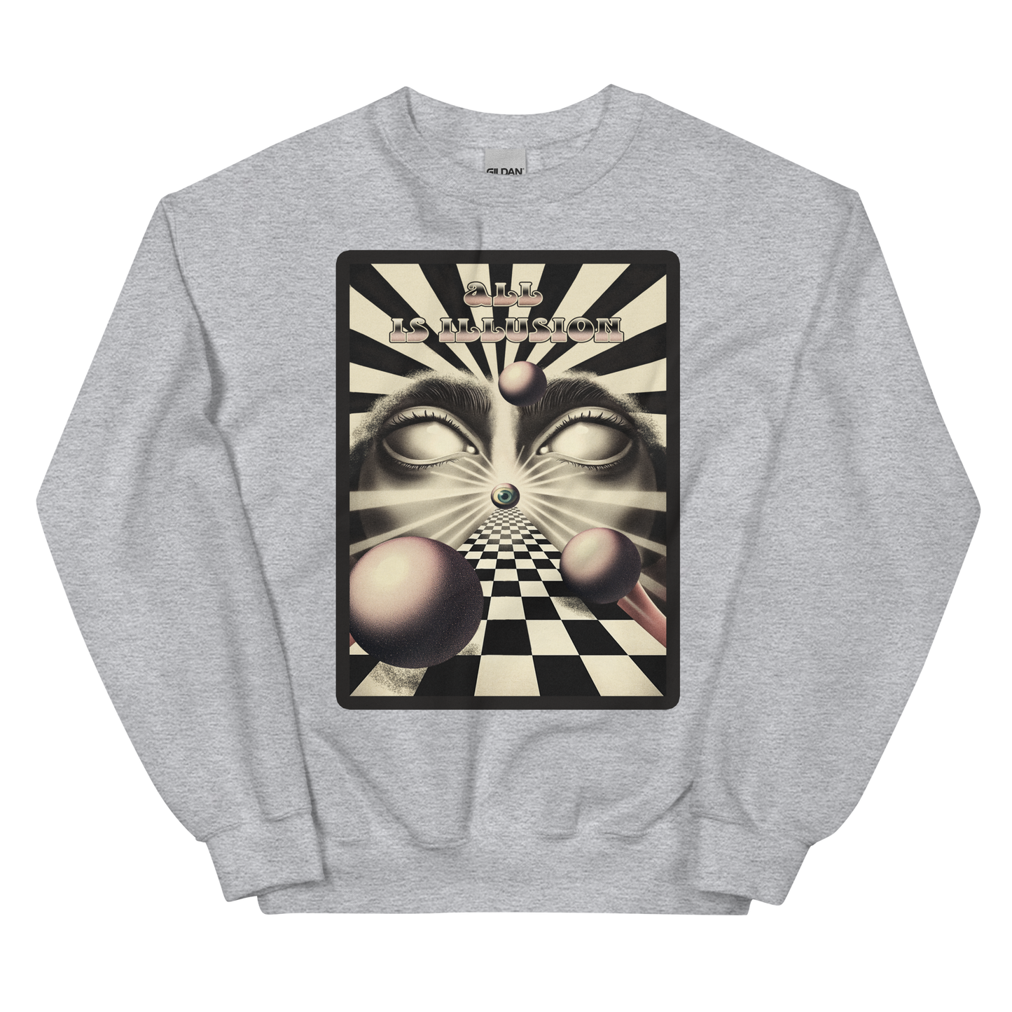 All Is Illusion Graphic Unisex Sweatshirt