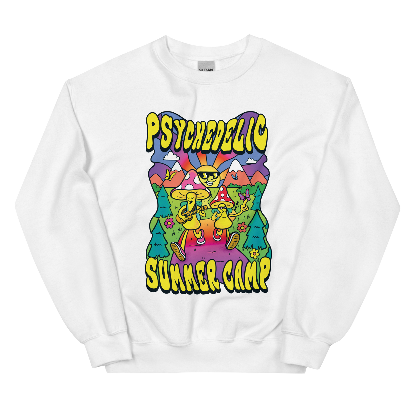 Psi~ Summer Camp Graphic Unisex Sweatshirt