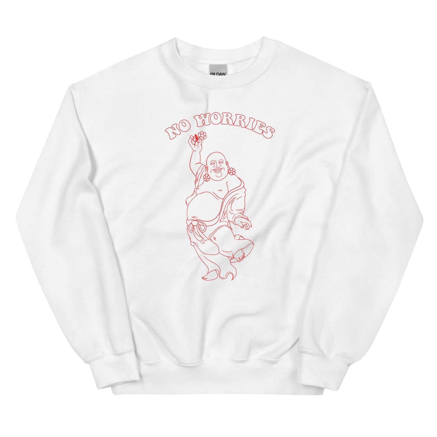 No Worries Graphic Unisex Sweatshirt