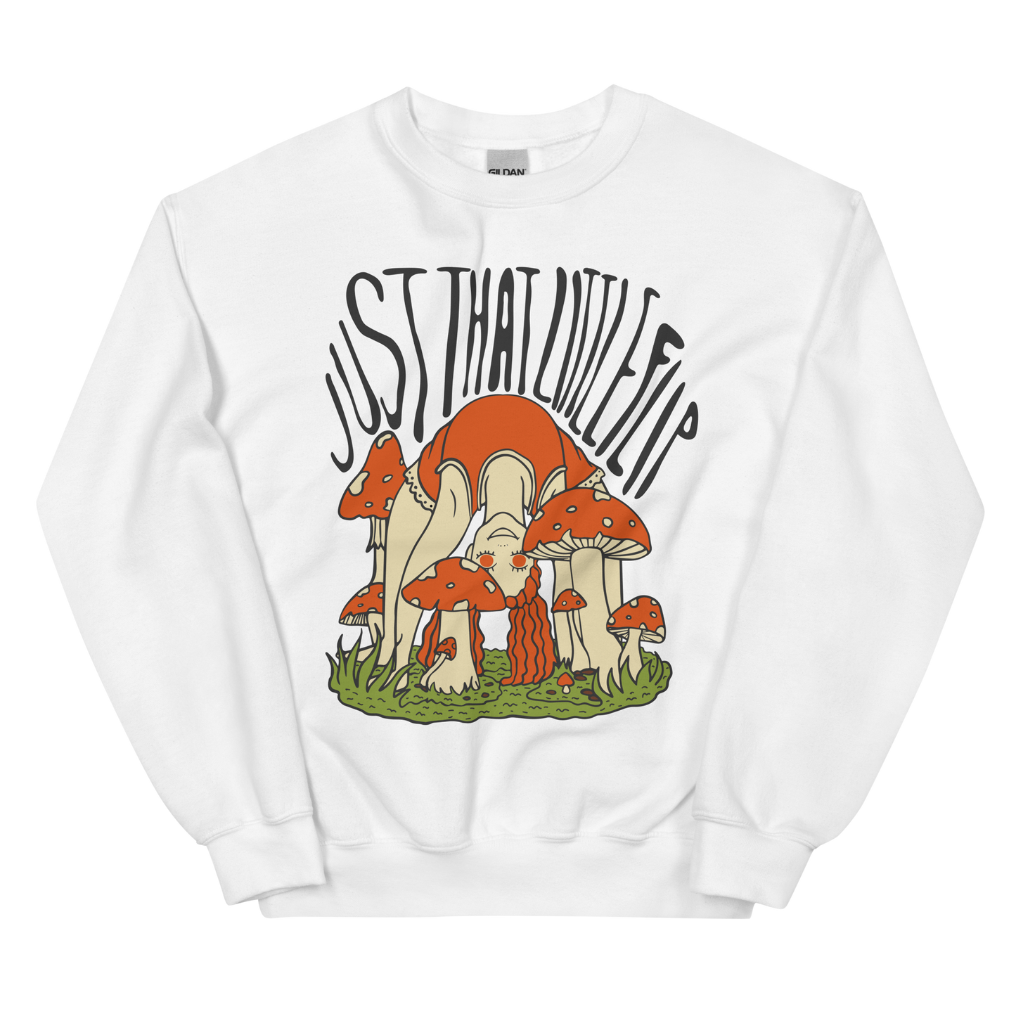 Just That Little Flip Graphic Unisex Sweatshirt