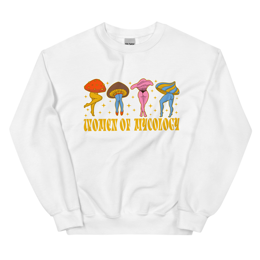 Retro Legs Woman of Mycology Graphic Unisex Sweatshirt