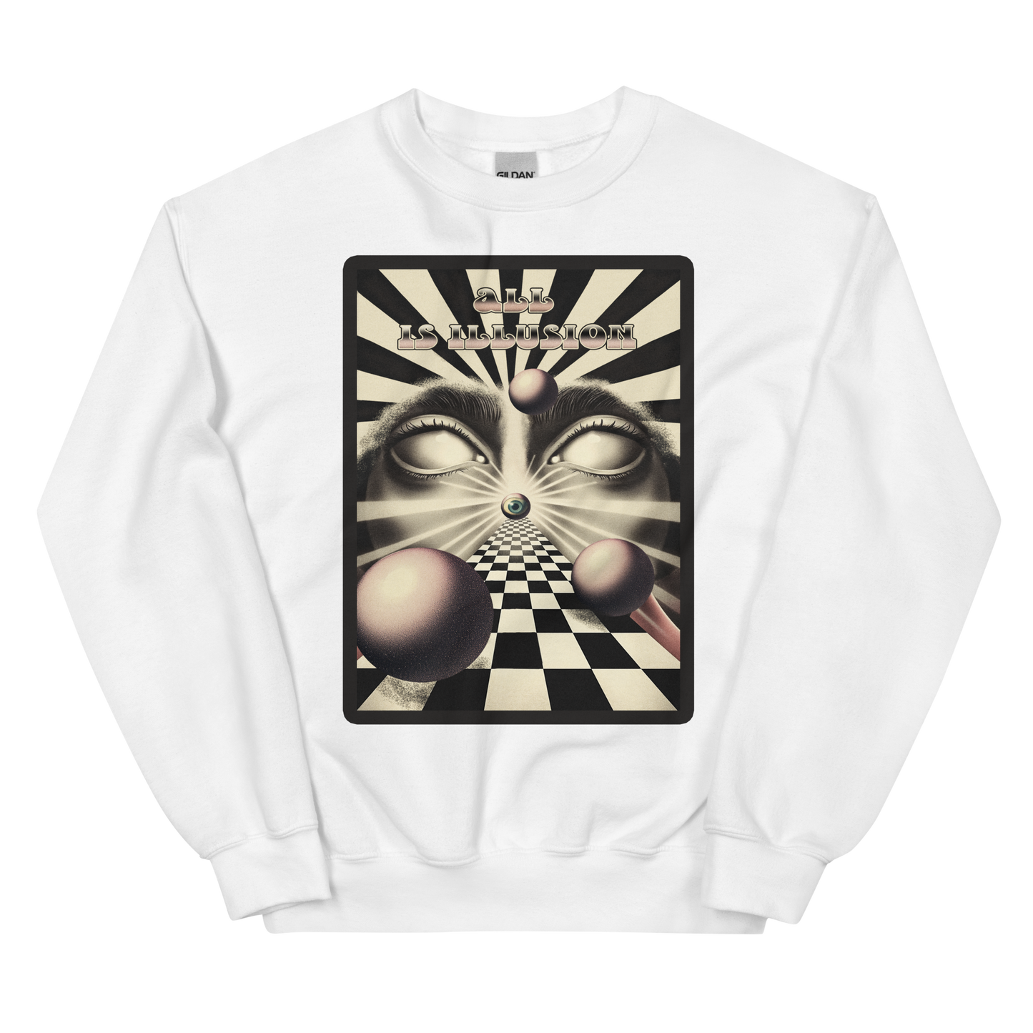 All Is Illusion Graphic Unisex Sweatshirt