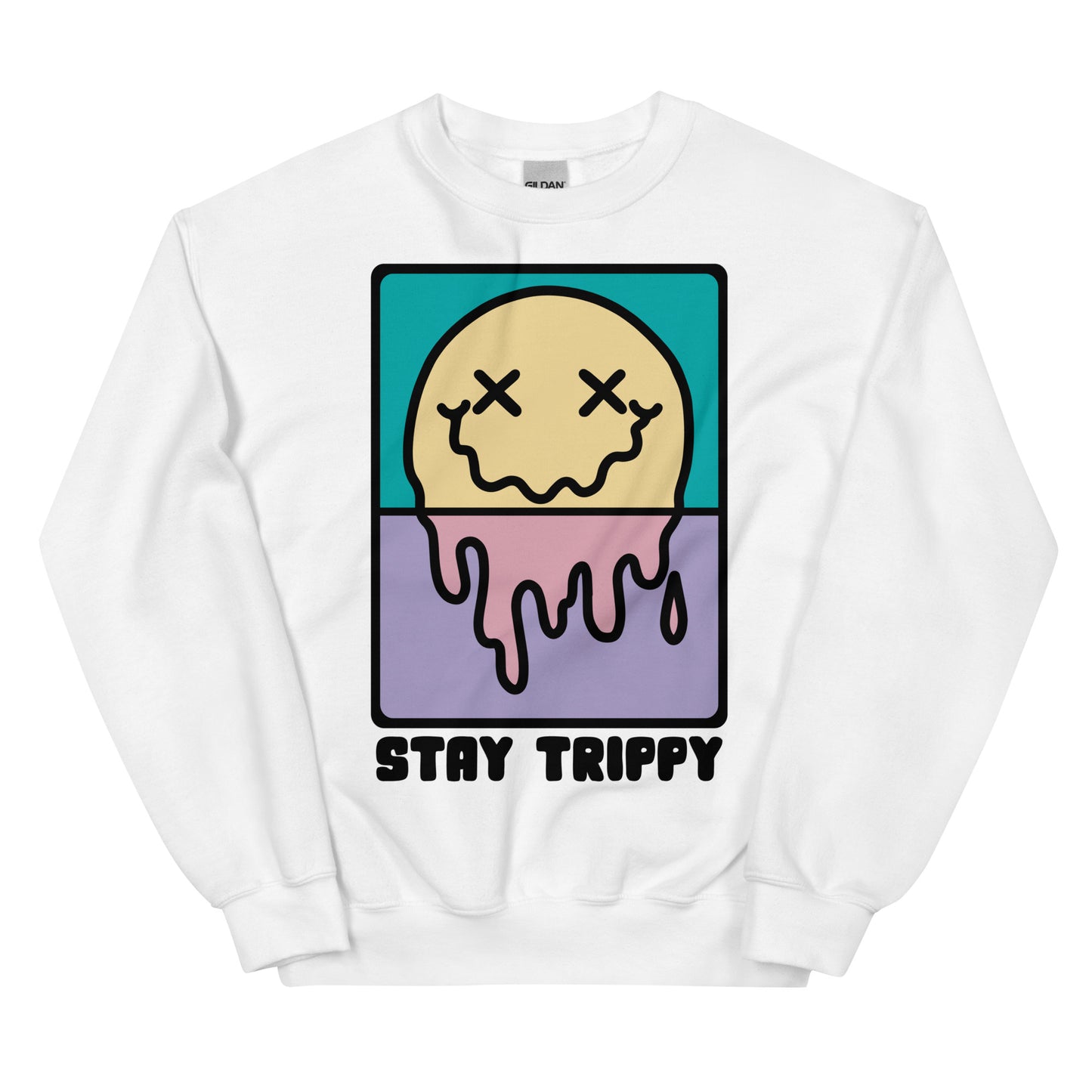 Stay Trippy Graphic Unisex Sweatshirt