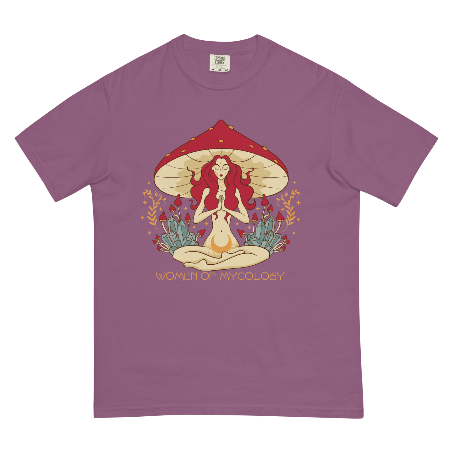 Mystical Woman of Mycology Premium Graphic Tee