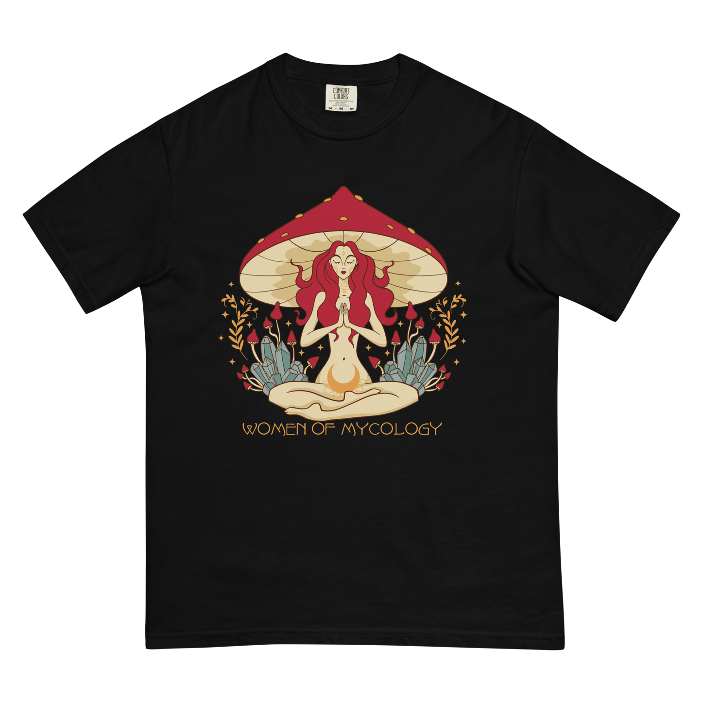 Mystical Woman of Mycology Premium Graphic Tee