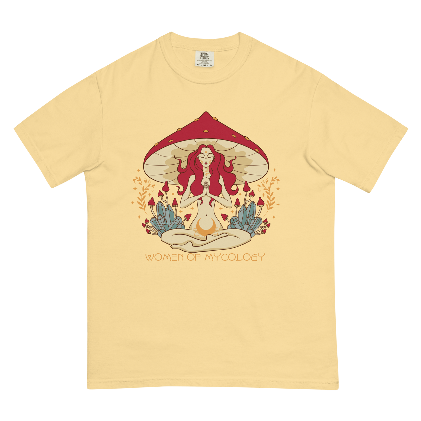 Mystical Woman of Mycology Premium Graphic Tee