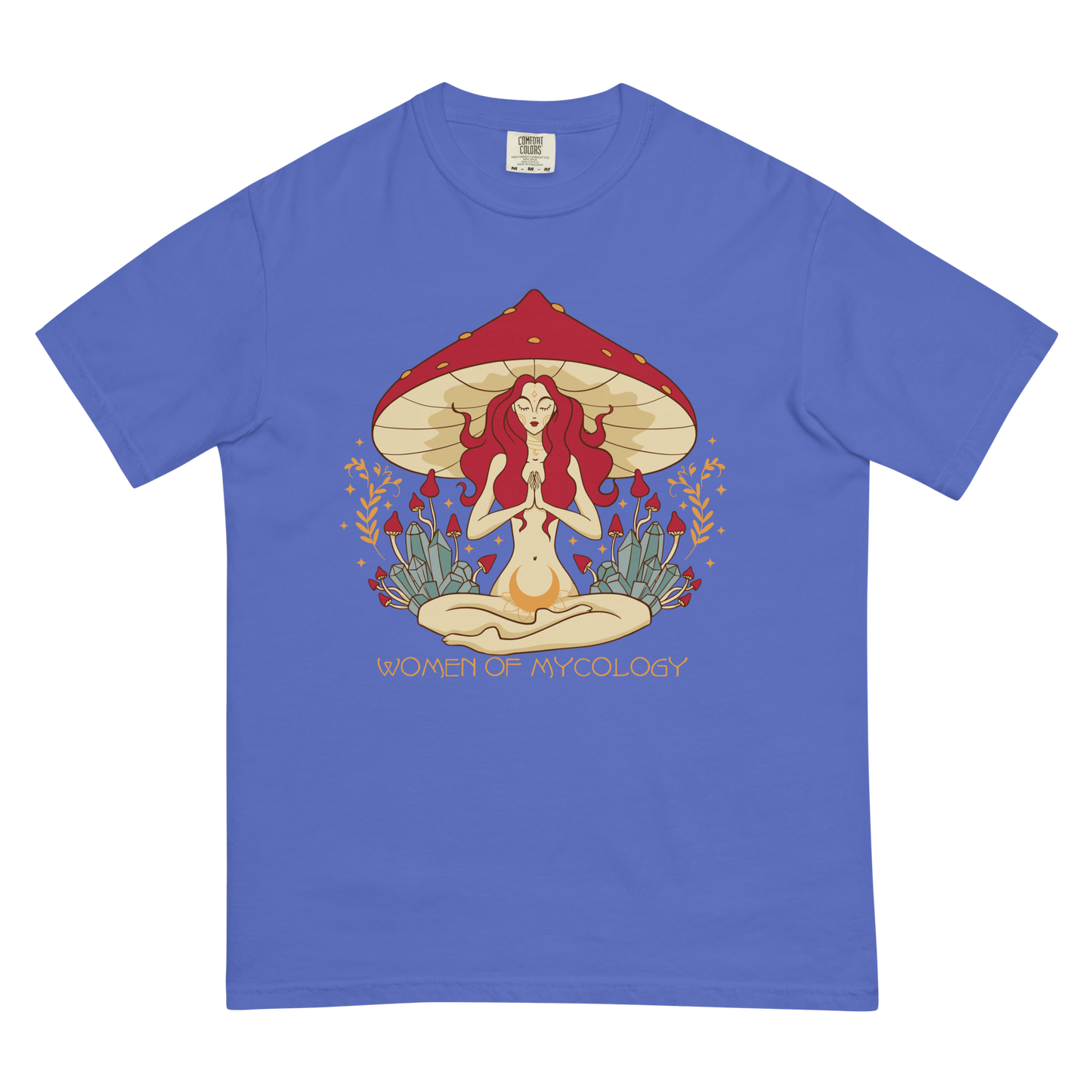 Mystical Woman of Mycology Premium Graphic Tee