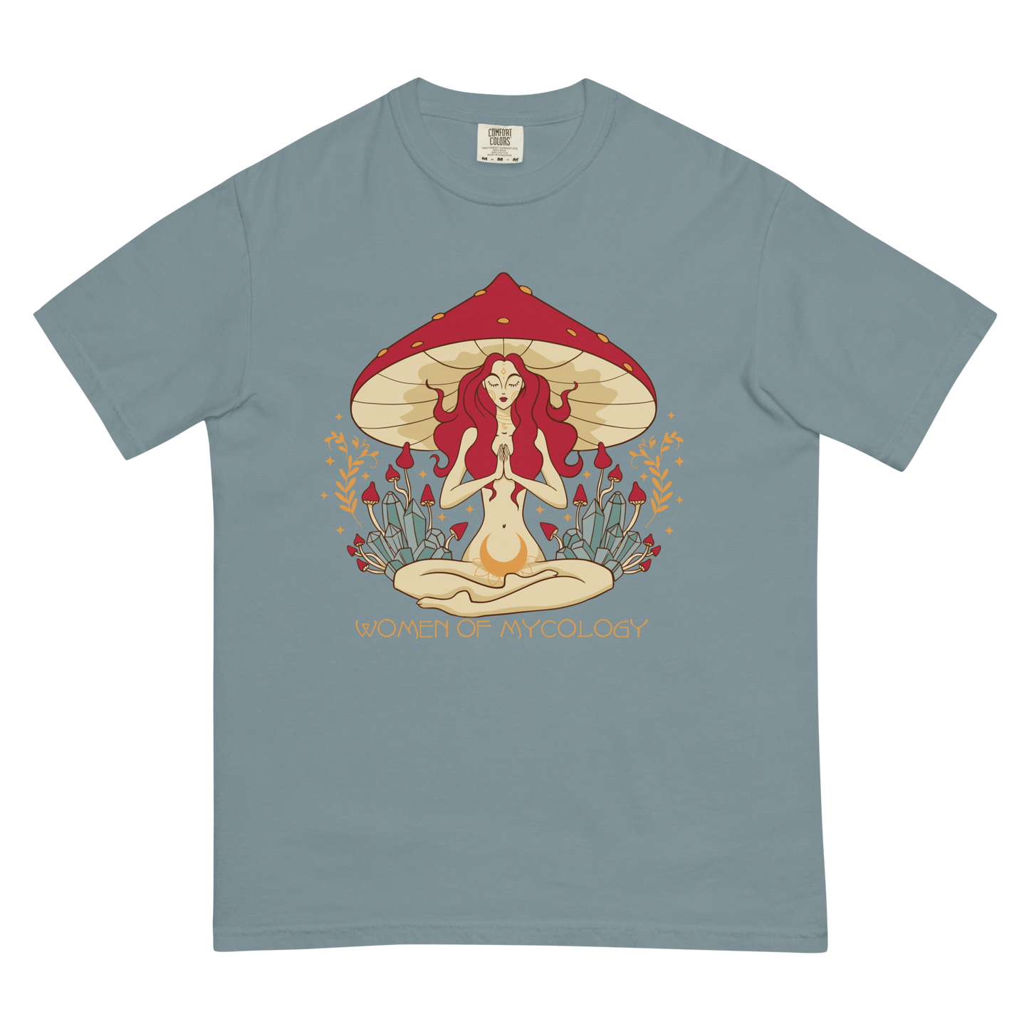 Mystical Woman of Mycology Premium Graphic Tee