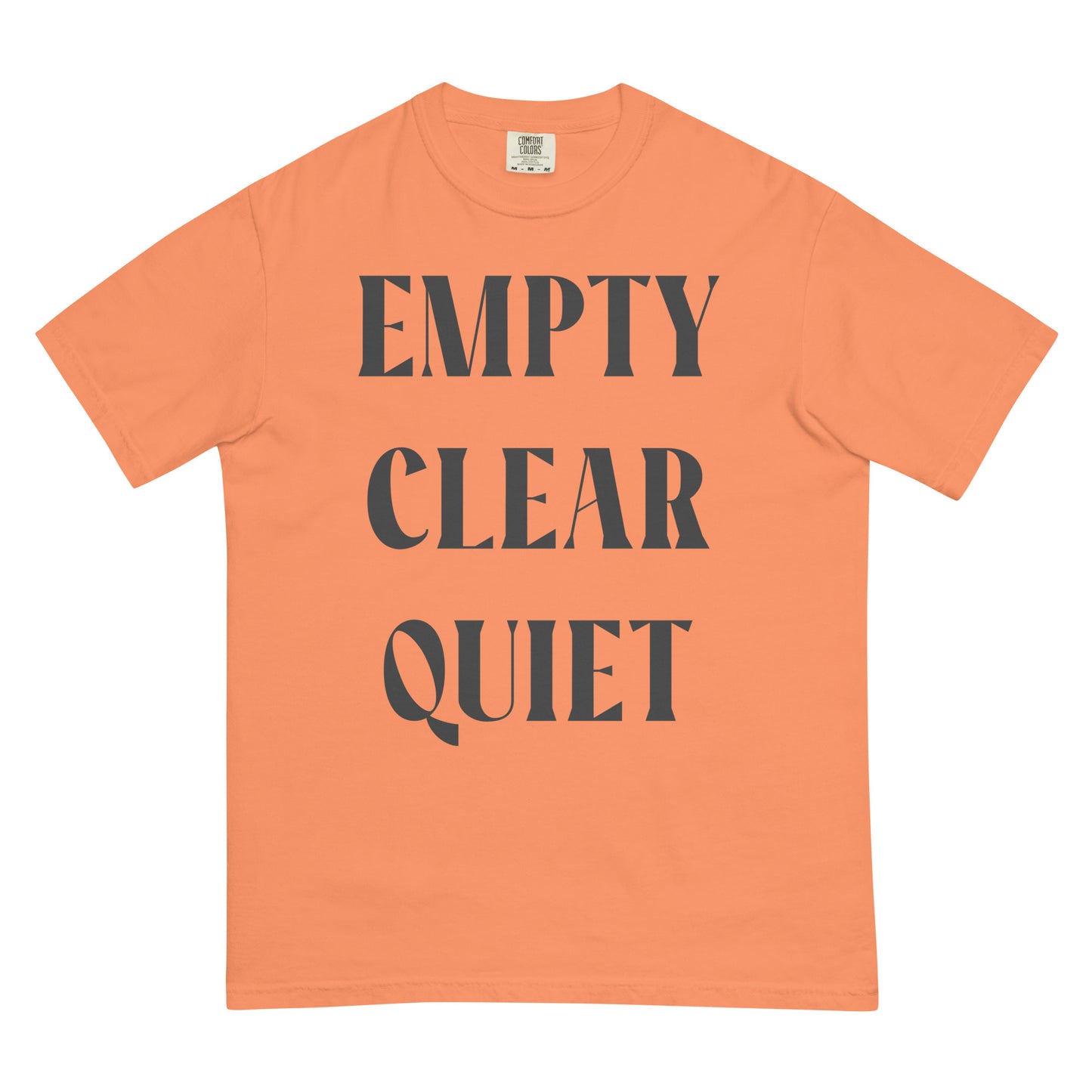 Empty • Clear • Quiet Premium Graphic Tee