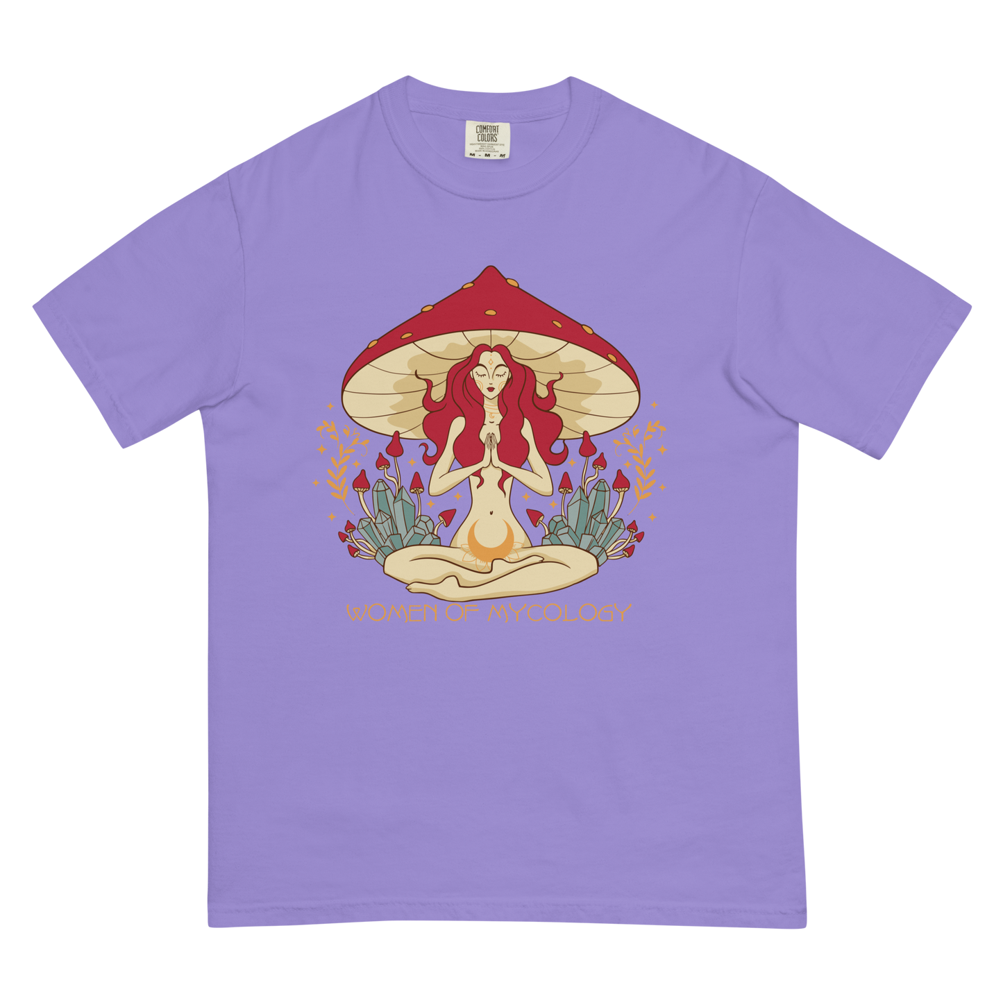 Mystical Woman of Mycology Premium Graphic Tee