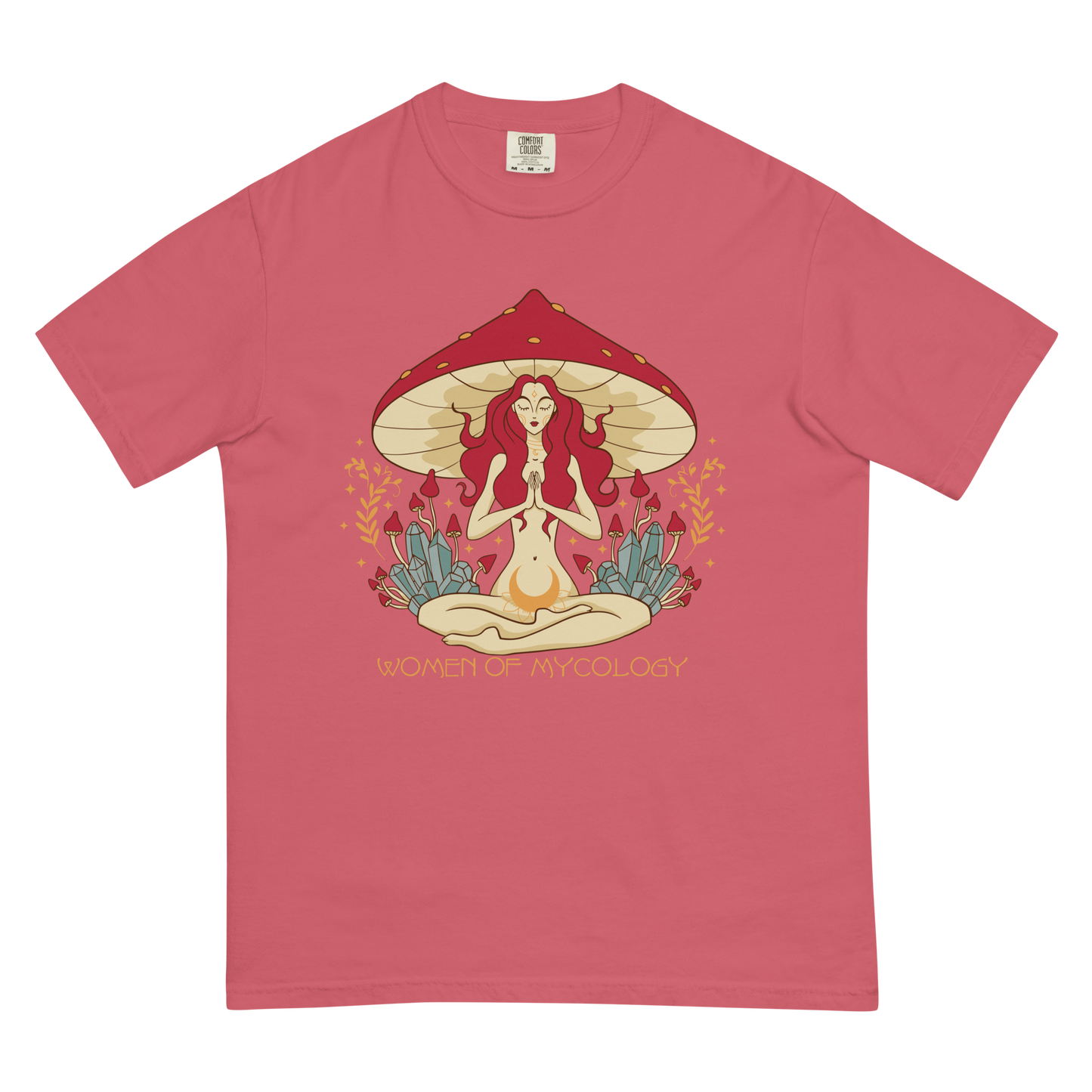 Mystical Woman of Mycology Premium Graphic Tee