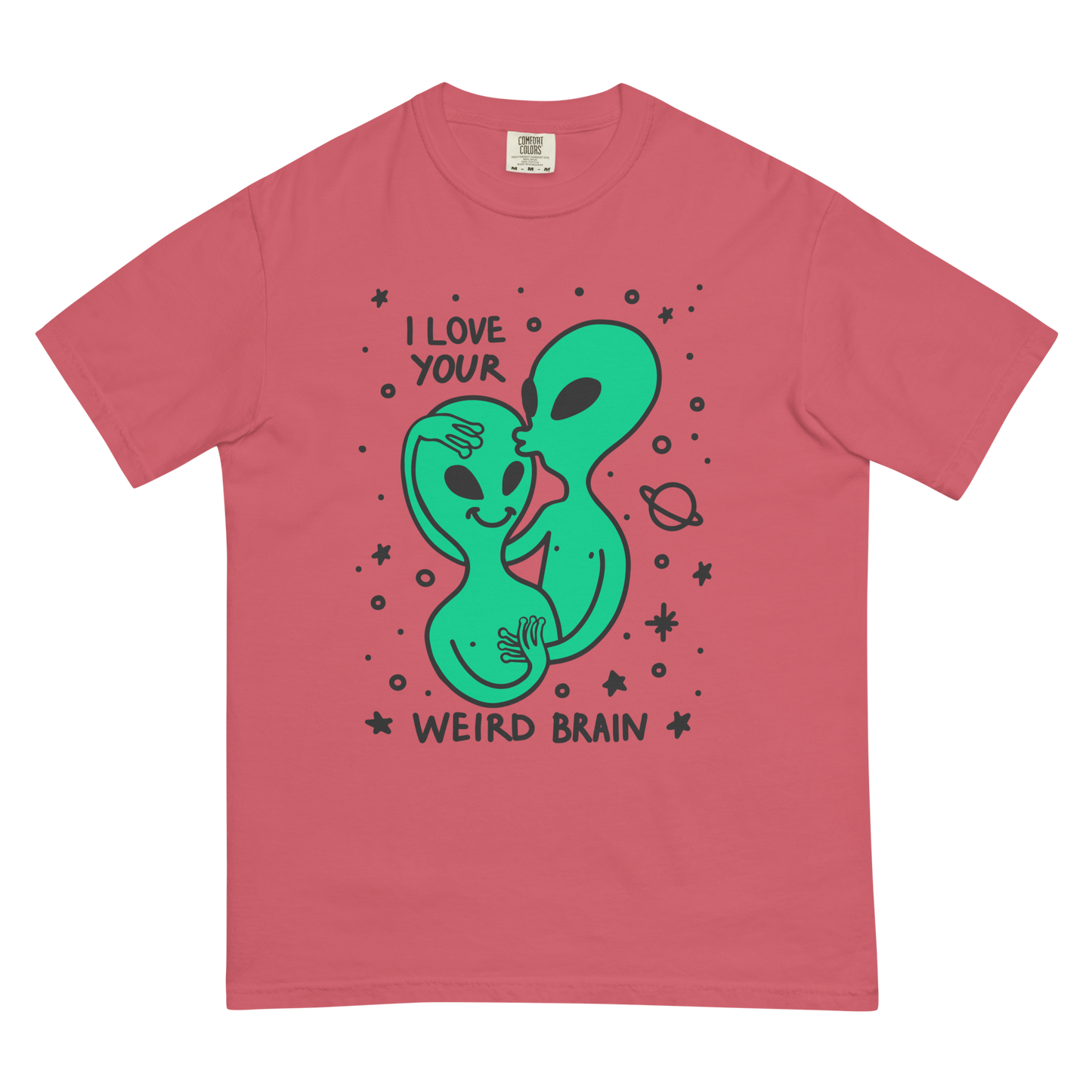 I Love Your Weird Brain Premium Graphic Tee