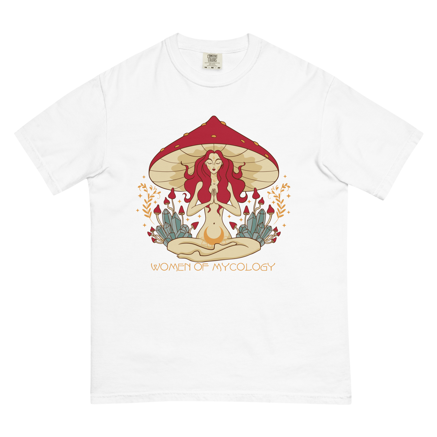 Mystical Woman of Mycology Premium Graphic Tee