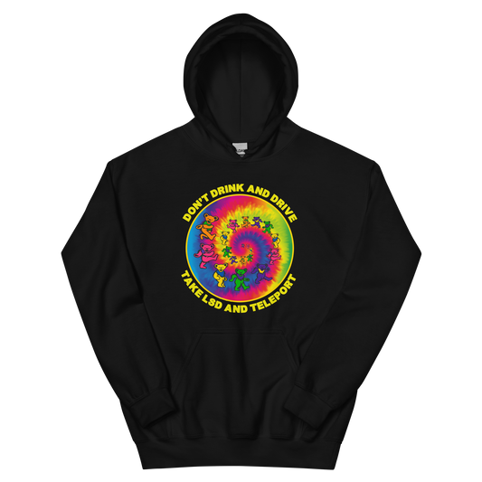 Just Teleport Graphic Unisex Hoodie