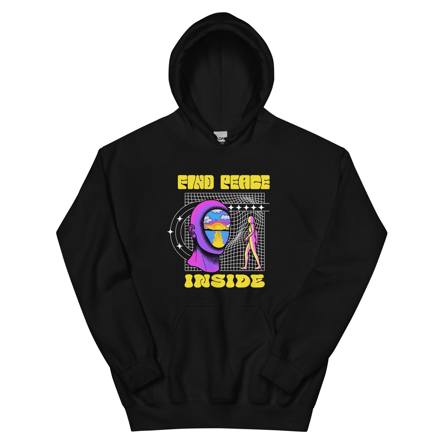 Find Peace Inside Unisex Hoodie