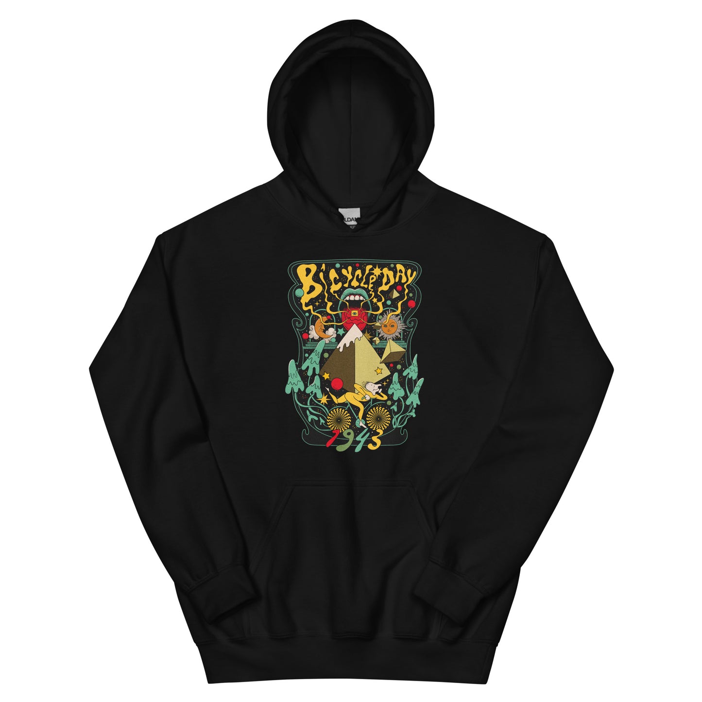 Bicycle Day Unisex Hoodie