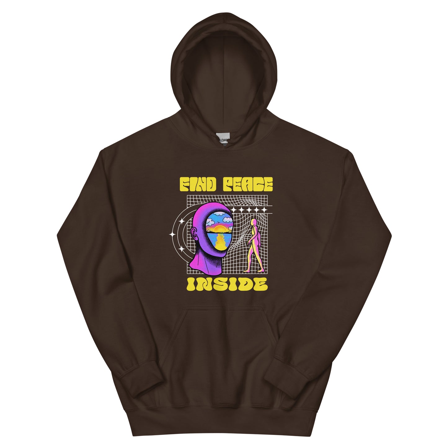 Find Peace Inside Unisex Hoodie