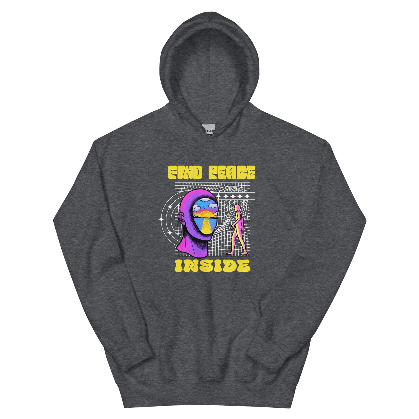 Find Peace Inside Unisex Hoodie