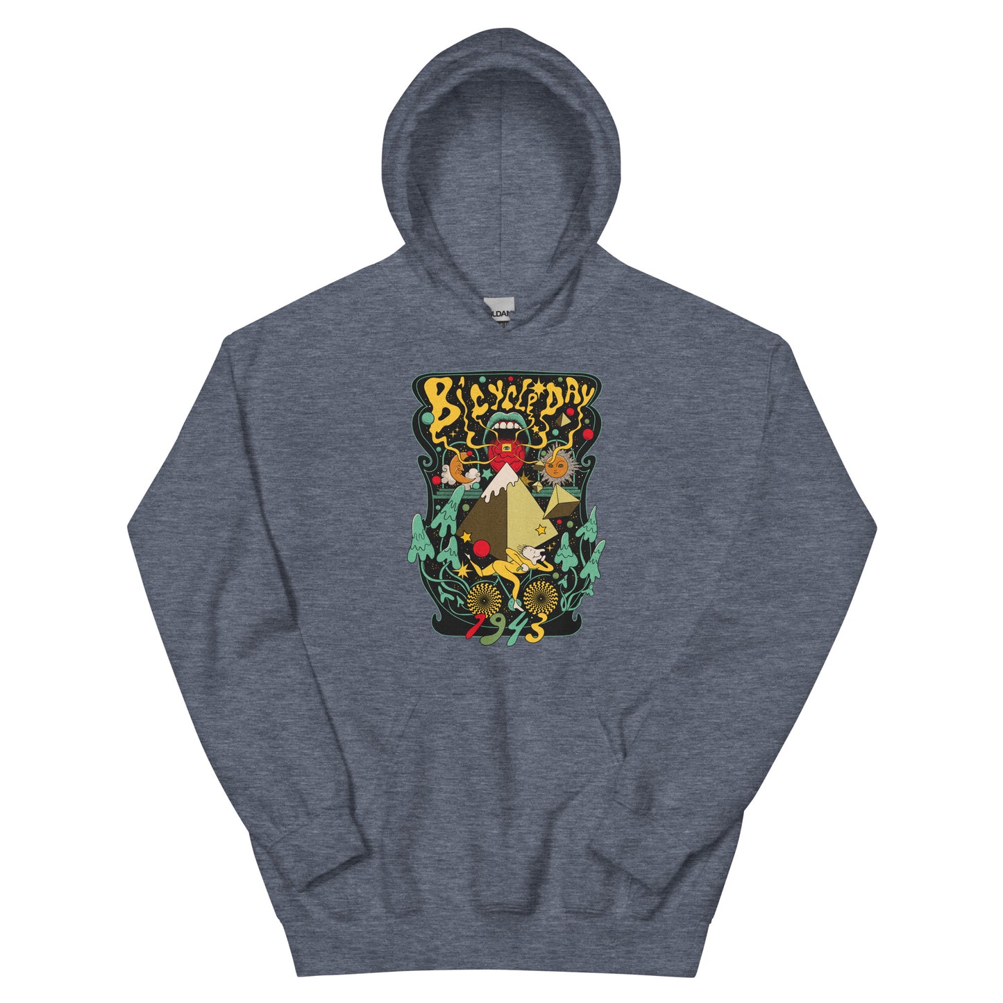 Bicycle Day Unisex Hoodie