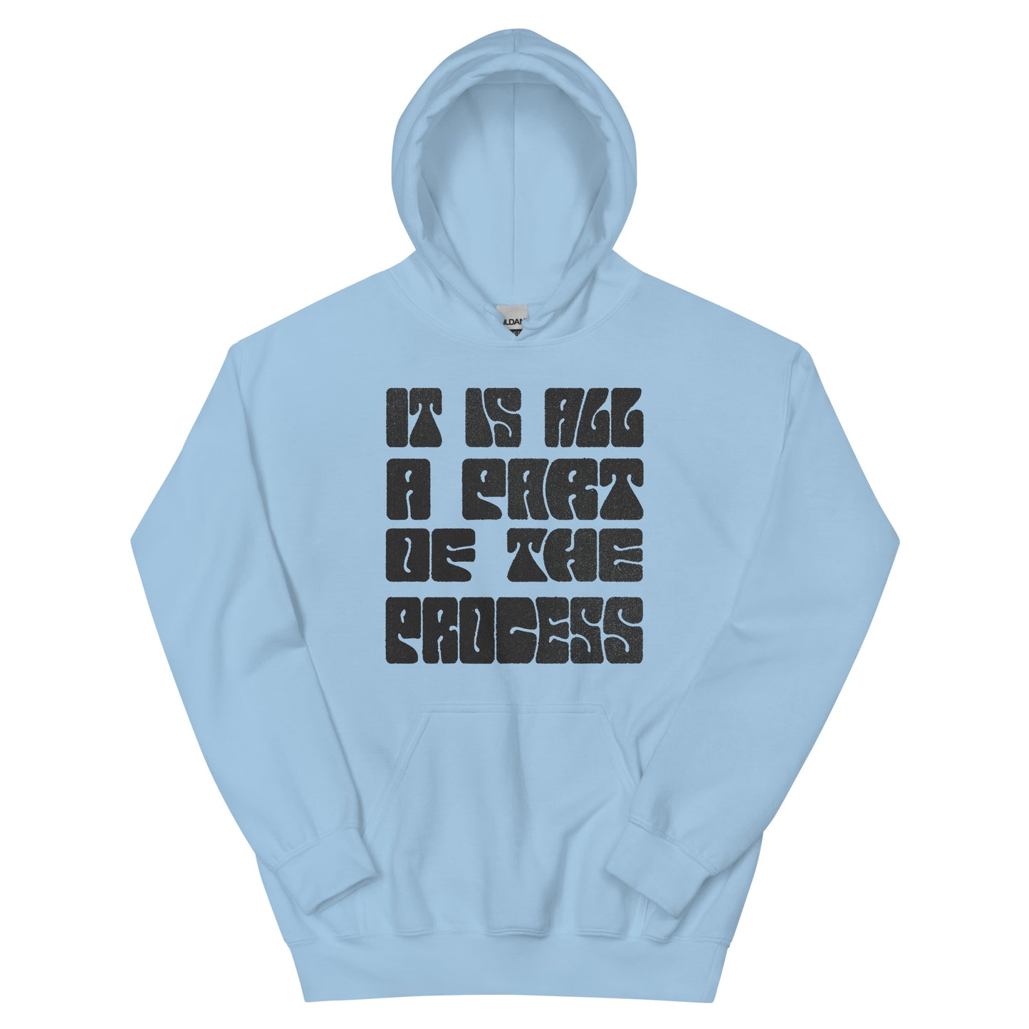 Part Of The Process Graphic Unisex Hoodie