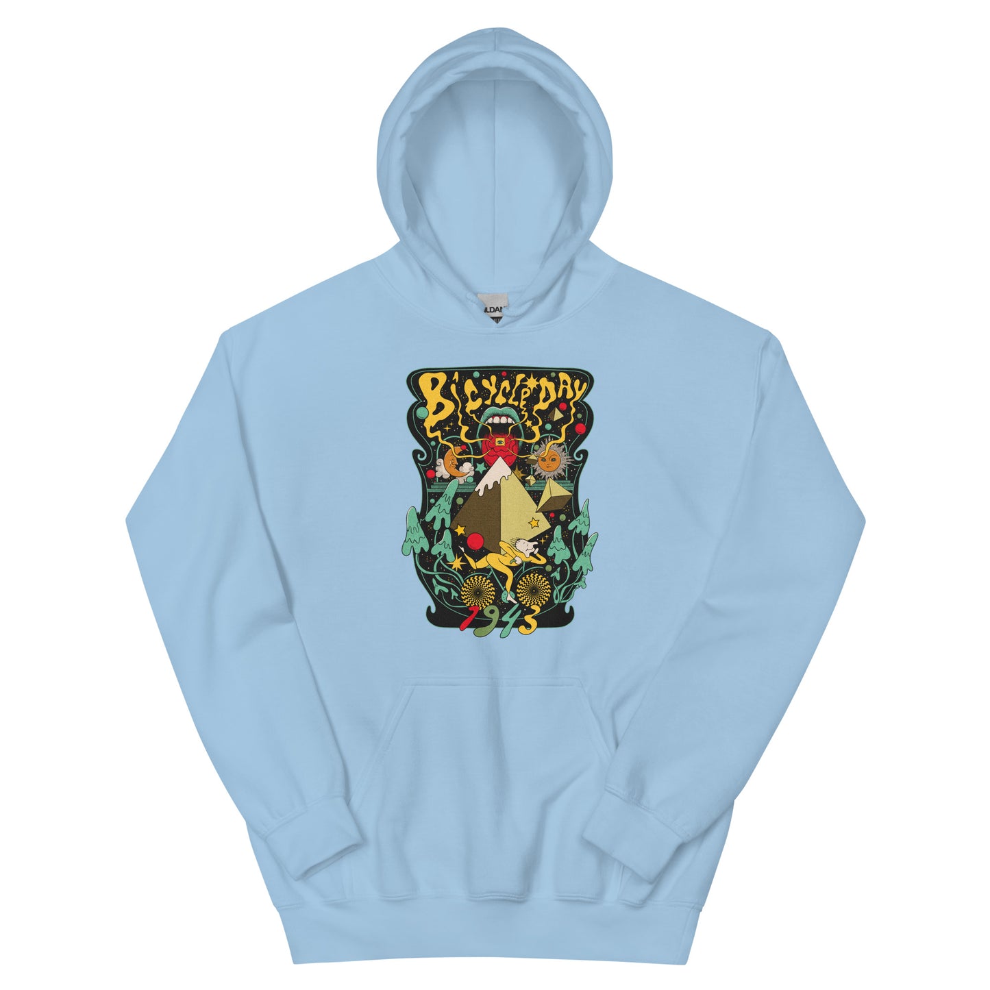 Bicycle Day Unisex Hoodie